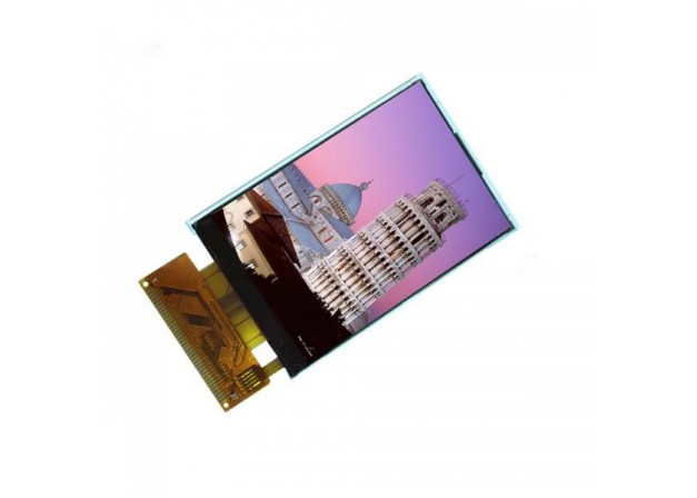 2.4inch 240*320 TFT LCD resolution MCU 18 bit interface display module
