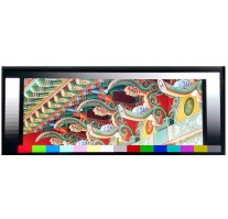 8.8inch Bar type display 1280x320 TN panel LCM with LVDS interface