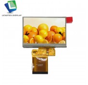 3.5 Inch LCD Display RGB Interface Normally Black Sample Available High Luminance