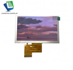 5.0 inch 800*480 TFT LCD with RGB interface with 400 nits IPS display module