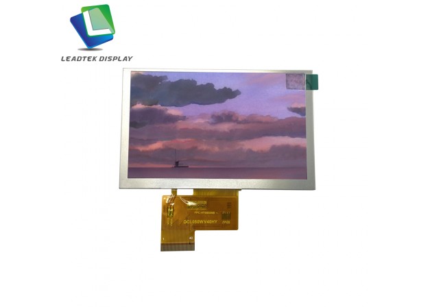 5.0 inch 800*480 TFT LCD with RGB interface with 400 nits IPS display module