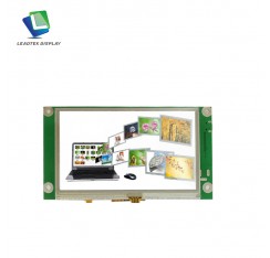 4.3 inch 480*272 Resolution TFT LCD Display UART Interface LCD Module with Resistive Touch Panel