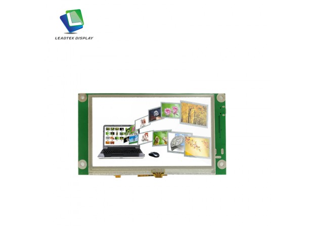 4.3 inch 480*272 Resolution TFT LCD Display UART Interface LCD Module with Resistive Touch Panel