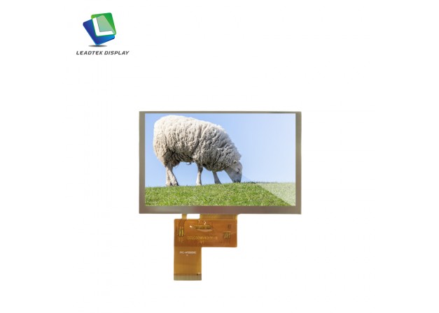 5 inch 800*480 resolution LCD panel 5 inch 4000nits brightness TFT LCD Display Module