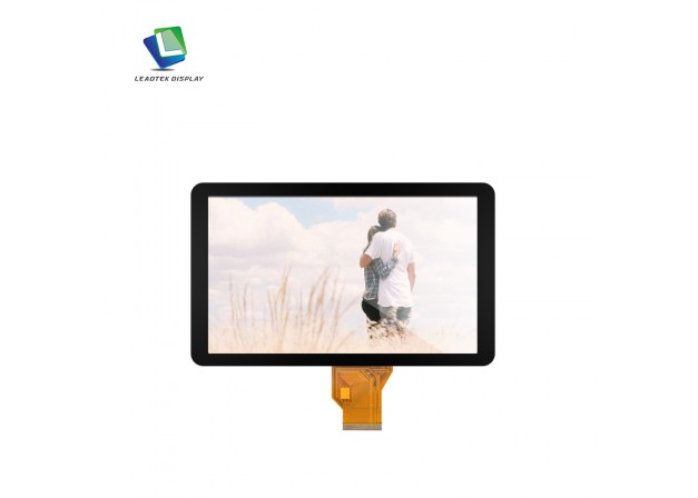 Horizontal Screen 10.1 Inch IPS With 1280*800 Resolution LVDS Interface Display With CTP