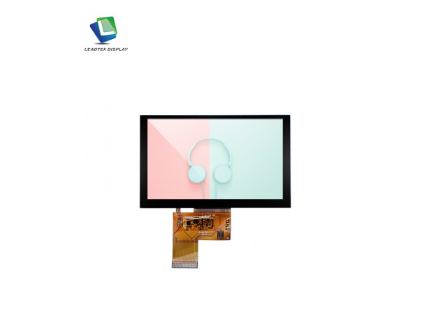 5 Inch TFT LCD Touch Display 800*480 IPS  RGB 400 Nits Serial Display