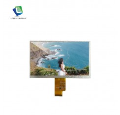 7 inch Transmissive Display IPS View Angle with 1024*600 Resolution LVDS Interface Panel Module