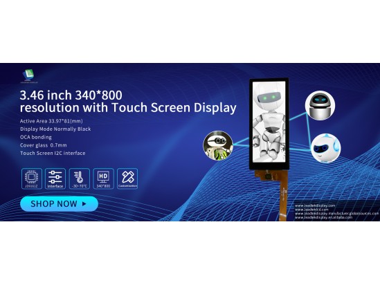 3.46 inch touch screen module applied with IOT smart robot