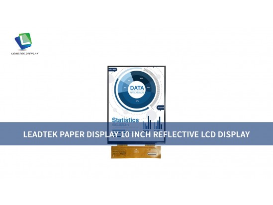 LEADTEK PAPER DISPLAY 10 INCH REFLECTIVE LCD DISPLAY
